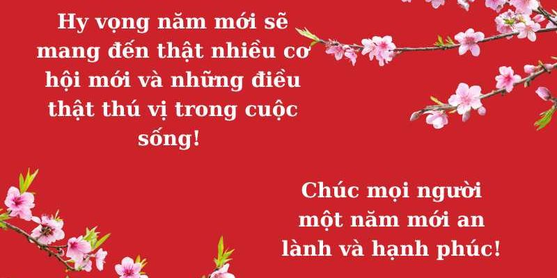 STT về niềm vui và hy vọng vào một năm đầy hứa hẹn