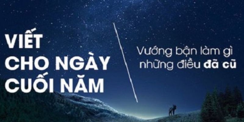 STT về sự chia tay năm cũ, chuẩn bị đón nhận những điều mới