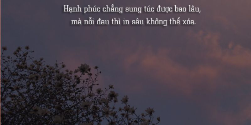 STT buồn khi tình yêu tan vỡ mà không rõ lý do