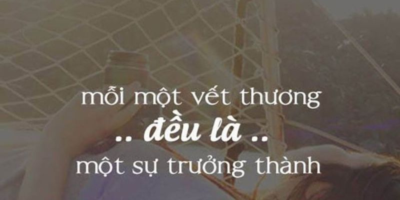 Trưởng thành là hiểu rằng không phải mọi thứ đều có thể kiểm soát