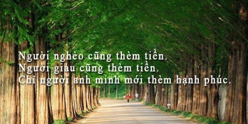 STT về cách tiền có thể thay đổi cuộc sống theo hướng tích cực