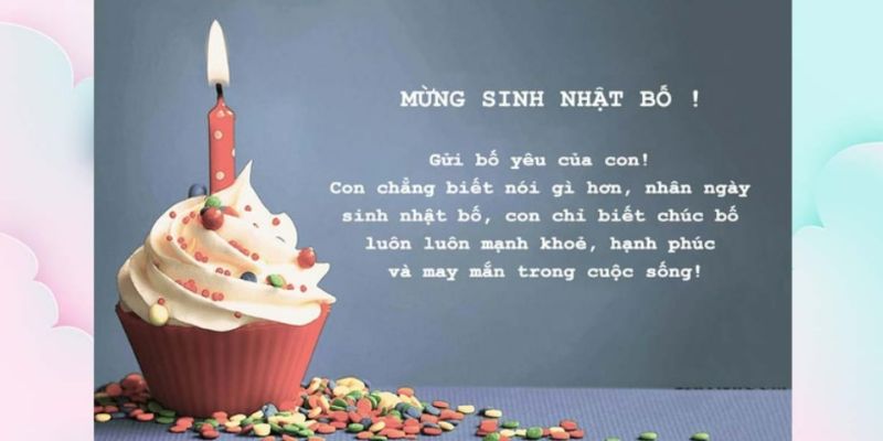 Chúc bạn một sinh nhật ngập tràn tiếng cười, tình yêu và những điều tốt đẹp nhất